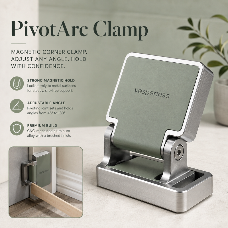 Vesperinse PivotArc Magnetic Corner Clamp